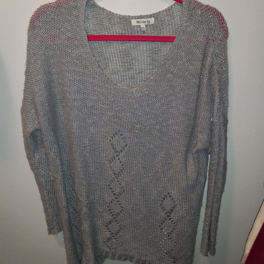 Gray Sweater